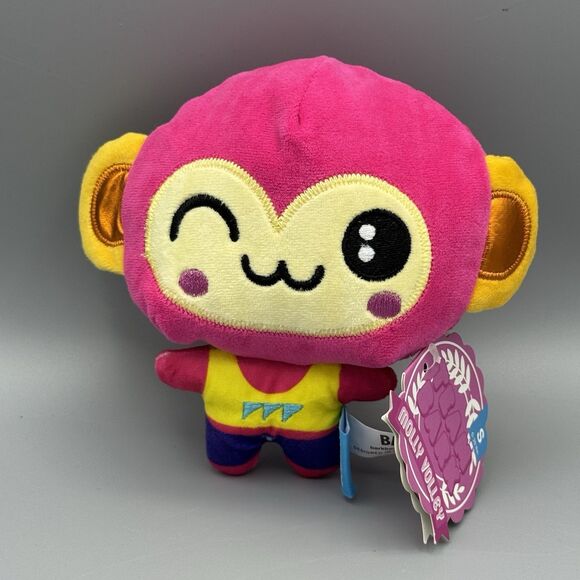 Team Bark Box Team Molly Volley Small 0-20lb Flip Reveal Squeaker Dog Toy Monkey - Picture 1 of 8